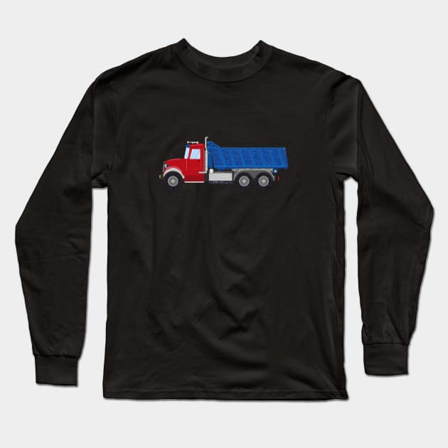 Dump Truck Long Sleeve T-Shirt by whatwemade